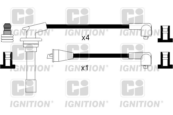 QUINTON HAZELL Комплект проводов зажигания XC873